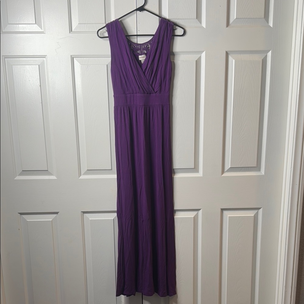 Merona Purple Maxi Dress